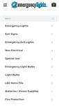 Mobile Screenshot of emergencylights.net